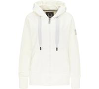 Elbsand Damen Sweatjacke Kelda mit Kapuze Reißverschluss L Cloude White