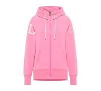Elbsand Kinea Damen Sweatjacke, Zip-Jacke mit Kapuze, schmal geschnitten