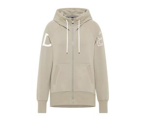 Elbsand Kinea Damen Sweatjacke, Zip-Jacke mit Kapuze, schmal geschnitten