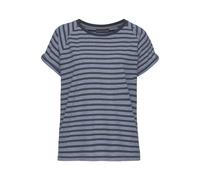 ELBSAND Kurzarmshirt Damen blau-marine gestreift Gr.XL (42)