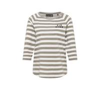 Elbsand Langarmshirt Celina in BeigeWeiß, Größe M