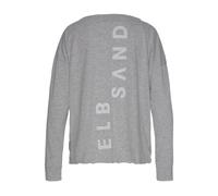 ELBSAND Langarmshirt Damen grau meliert Gr.L