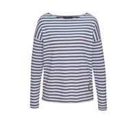 ELBSAND Langarmshirt Damen marine-blau gestreift Gr.XL