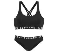 Elbsand Bustier-Bikini LM Schwarz 34A/B