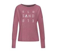 ELBSAND Longsleeve Damen mauve meliert Gr.L (40)