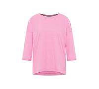 ELBSAND - Women's Veera T-Shirt 3/4 Sleeve - Longsleeve, Gr. L, rosa (MagentaSky/CloudWhite)