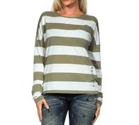 Elbsand Milia Damen Langarm T-Shirt, Longsleeve Shirt, breiter Ausschnitt, locker geschnitten