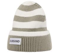 ELBSAND - Norid Beanie - Mütze, Gr. One Size, grau (PaleFern/CloudWhite)