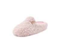 Hausschuh ELBSAND, Damen, Gr. 40, rosé, Obermaterial: 100% Polyester. Futter: 100% Polyester. Decksohle: 100% Polyester. Laufsohle: 100% Synthetik, Fellimitat, unifarben, Schuhe, Pantolette, Pantoffel
