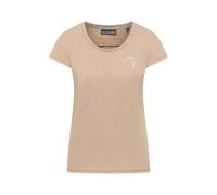 ELBSAND - Women's Rea - T-Shirt, Gr. S, beige (CamelMelange)