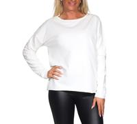 Elbsand Riane Sweatshirt in Weiß, Größe XXL