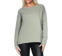 Elbsand Riane Damen Sweatshirt, Rundhalsausschnitt, leicht kastige Schnittform