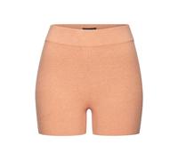 Shorts ELBSAND, Damen, Gr. 32/34, N-Gr, aprikose, Strick, Obermaterial: 50% Viskose, 28% Polyester, 22% Nylon, meliert, unifarben, bequem kurz, Hosen Shorts, aus hochwertigem Strick, Loungewear (69705