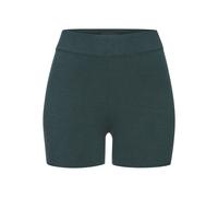 Shorts ELBSAND, Damen, Gr. 48/50, N-Gr, blau (petrol), Strick, Obermaterial: 50% Viskose, 28% Polyester, 22% Nylon, unifarben, meliert, casual, bequem kurz, Hosen, aus hochwertigem Strick, Loungewear 