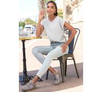 Sneaker ELBSAND "Freizeitschuh", Damen, Gr. 42, grau, Obermaterial: 100% Rindsleder. Futter: 100% Textilmaterial. Decksohle: 100% Textilmaterial. Laufsohle: 100% Synthetik, unifarben mit Farbeinsatz,