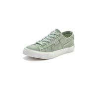 Sneaker ELBSAND "Schnürschuh, Stoffschuhe, Textilschuhe, Turnschuh, Freizeitschuh", Damen, Gr. 37, grün (mintgrün), Obermaterial: 100% Textilmaterial. Decksohle: 100% Textilmaterial. Futter: 100% Text
