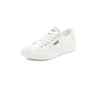 Sneaker ELBSAND, Damen, Gr. 44, weiß, Obermaterial: 100% Textilmaterial. Futter: 100% Textilmaterial. Decksohle: 100% Textilmaterial. Laufsohle: 100% Synthetik, used, unifarben, casual, Schuhe, Schnür