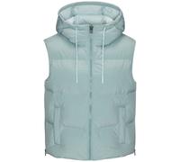 Steppweste ELBSAND, Damen, Gr. S/36, grün (mint), Obermaterial: 100% Polyester. Futter: 100% Polyester. Füllung: 100% Polyester, casual, Westen, mit großem Logoprint auf dem Rücken, Topseller (6513152