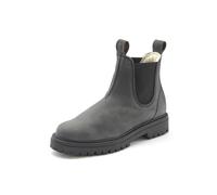 Stiefelette ELBSAND, Damen, Gr. 39, grau (anthrazit), Obermaterial: 100% Rindsleder. Decksohle: 100% Textilmaterial. Futter: 50% Polyacryl, 50% Polyester. Laufsohle: 100% Synthetik, unifarben, Schuhe 