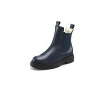 Stiefelette ELBSAND "Chelseaboots", Damen, Gr. 42, marine, Obermaterial: 100% Rindsleder. Futter: 100% Textilmaterial. Decksohle: 100% Textilmaterial. Laufsohle: 100% Synthetik, unifarben, Schuhe, Sti