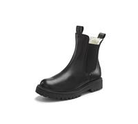 Stiefelette ELBSAND "Chelseaboots", Damen, Gr. 41, schwarz, Obermaterial: 100% Rindsleder. Futter: 100% Textilmaterial. Decksohle: 100% Textilmaterial. Laufsohle: 100% Synthetik, unifarben, Schuhe, St