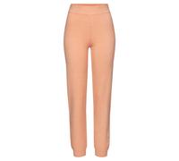 Strickhose ELBSAND, Damen, Gr. 48/50, N-Gr, orange (aprikose), Feinstrick, Obermaterial: 50% Viskose, 28% Polyester, 22% Nylon, meliert, unifarben, Casual, bequem lang, Hosen, aus hochwertigem weichem