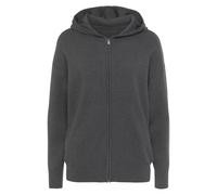 Strickjacke ELBSAND "-Loungejacke" Gr. 40/42, grau (anthrazit) Damen Strickjacken (99250009-40) anthrazit
