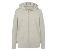 Strickjacke ELBSAND "-Loungejacke" Gr. 40/42, grau (hellgrau) Damen Strickjacken (78466803-40) hellgrau