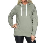 Elbsand Svana Damen Hoodie, Sweatshirt mit Kapuze, Rundhalsausschnitt