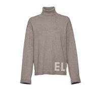 Sweater ELBSAND "- Strickpullover - Rollkragenpullover" Gr. 44/46, grau (taupe) Damen Sweatshirts (29465624-44) taupe