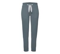 Sweathose ELBSAND Gr. XL (42), N-Gr, blau (petrol) Damen Hosen Strandhosen mit Logodruck hinten, Jogginghose Kordelzug und Taschen (74326230-XL)