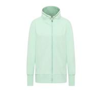 Elbsand Sweatjacke Alvis mit Stehkragen in Grün, Größe L