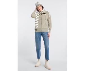 ELBSAND Sweatjacke "Kalea" in Beige - Größe S | Damen Sweatshirts Jacken