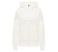 Elbsand Kalotta Damen Sweatjacke, Zip-Jacke mit weiter Kapuze und Kägurutasche, schmal geschnitten