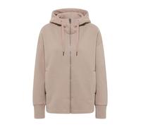 ELBSAND Sweatjacke "Mynthe" in Beige - Größe L | Damen Sweatshirts Jacken