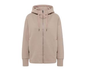 ELBSAND Sweatjacke "Mynthe" in Beige - Größe S | Damen Sweatshirts Jacken