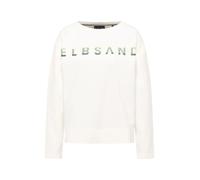 ELBSAND Sweatshirt "Alvar" in Weiß - Größe M | Damen Sweatshirts Jacken