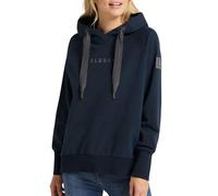 Elbsand Damen-Hoodie Svana – Loose Fit mit Kapuze – Blau (Coldwater) Größe S