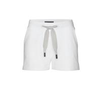 Sweatshorts ELBSAND "Melros", Damen, Gr. M (38), N-Gr, weiß, Sweatware, Obermaterial: 95% Baumwolle, 5% Elasthan, unifarben, casual, figurumspielend kurz, Hosen, mit Taschen, kurze Hose aus Baumwolle,