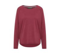 ELBSAND - Women's Tinna L/S Shirt - Longsleeve, Gr. M, rot (Ruby)