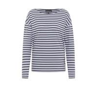 Elbsand Tooske Damen Langarm T-Shirt, Longsleeve mit Bootsausschnitt, locker geschnitten