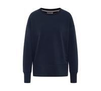 Elbsand Tove Damen Sweatshirt mit Rundhalsausschnitt und Schlitzen, locker geschnitten