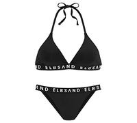 Elbsand Triangel-Bikini Schwarz 36C/D