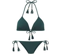 ELBSAND Triangel-Bikini Damen petrol Gr.38 Cup A/B