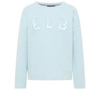 ELBSAND - Women's Aleah Sweatshirt - Pullover, Gr. L, grau (BlueFog)