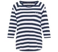 ELBSAND - Women's Celin T-Shirt - T-Shirt, Gr. XS, weiß/blau (Coldwater/CloudWhiteStripe)