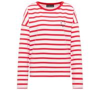 ELBSAND - Women's Elva - Pullover, Gr. L, rosa (CloudWhite/Barberry)