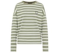 ELBSAND - Women's Elva - Pullover, Gr. M, oliv (GreenLeaf/CloudWhite)
