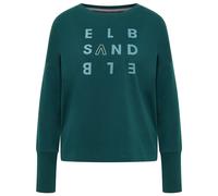 ELBSAND - Women's Ingiara T-Shirt - Longsleeve, Gr. L, blau (DarkIvy)