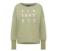 ELBSAND - Women's Ingiara T-Shirt - Longsleeve, Gr. M, oliv (GreenLeaf)